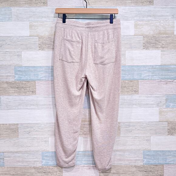 LOU & GREY Butter Soft Jogger Sweatpants Beige Casual Loungewear Womens Small - Picture 3 of 6